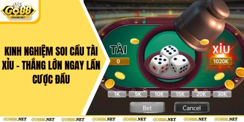 Kinh Nghiệm Soi Cầu Tài Xỉu - Thắng Lớn Ngay Lần Cược Đầu