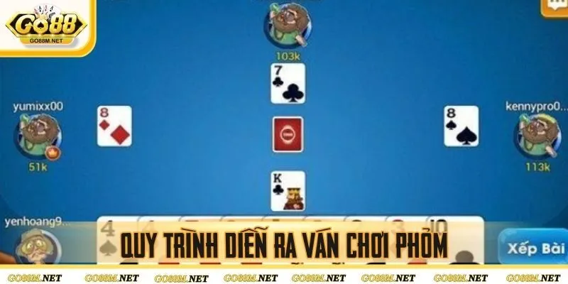 Quy trình diễn ra ván chơi Tá lả tại Go88